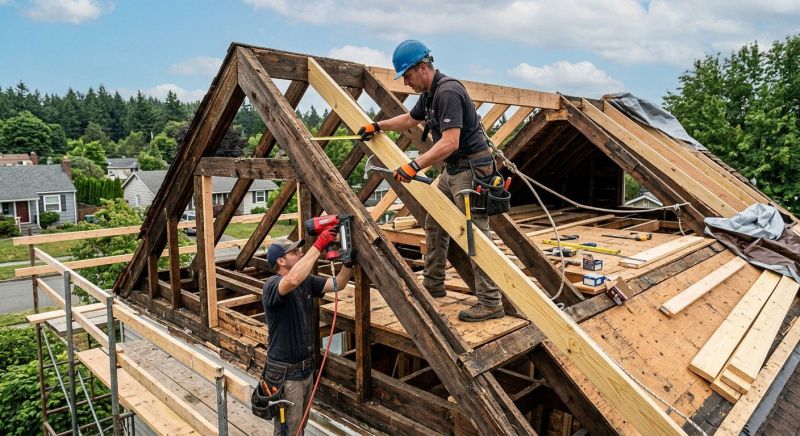 Eaves Repair in Wilmington, NC